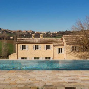 Restoration of a farmhouse upon the hills of Ostra