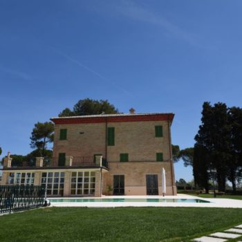 Villa Marina. Restauro e ristrutturazione di una villa dell’Ottocento sui colli di Recanati